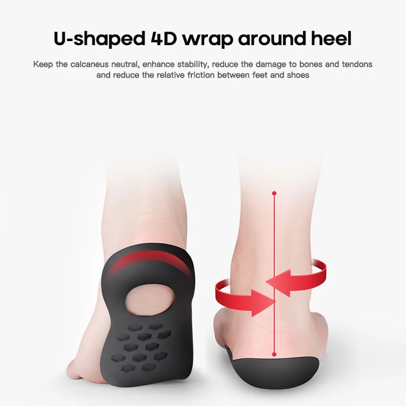 

Orthopedic Insoles For Shoes Flat Feet Arch Support Plantar Fasciitis Insole Inserts Foot Health Care Soles Orthotic Pad