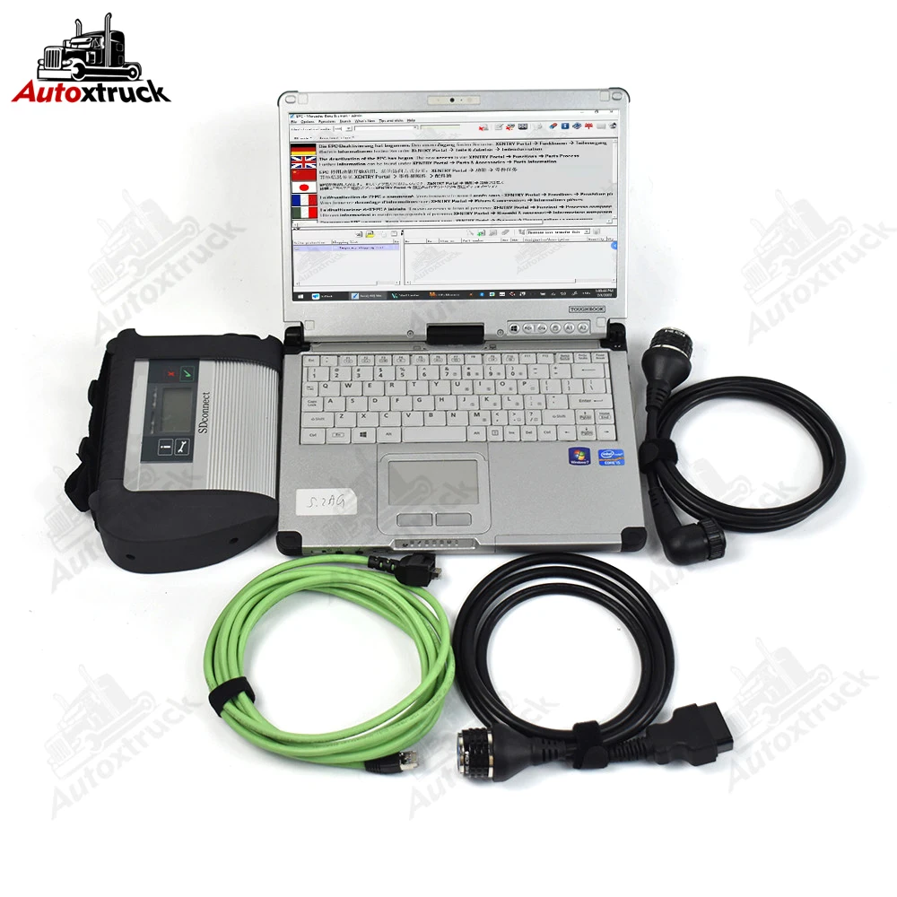 CF-C2 Laptop Full Chip Multiplexer 2022.6 Version for MB Star C4 Sd Connect Car Truck Support Voltage Auto Diagnostic Tool
CF-C2 Laptop Full Chip Multiplexer 2022.6 Version for MB Star C4 Sd Connect Car Truck Support Voltage Auto Diagnostic Tool