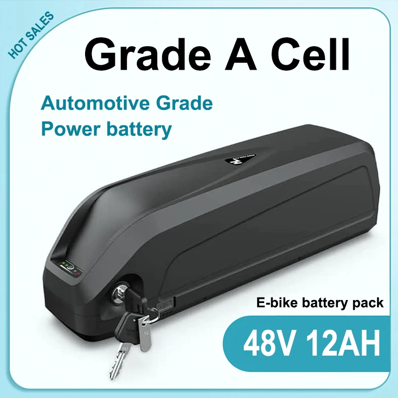 Hailong Lithium Ion Battery 48V For Electric Bike 20ah 10Ah 12.5Ah Lithium Ebike Battery 18650 1000W Motor with USB 3A Charger
Hailong Lithium Ion Battery 48V For Electric Bike 20ah 10Ah 12.5Ah Lithium Ebike Battery 18650 1000W Motor with USB 3A Charger