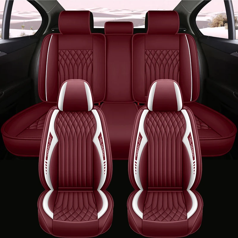 Car Seat Cover For VW Golf 7 Passat B5 B7 B8 Tiguan Polo Tourag Interior Accessories Leather Coprisedili Auto Universal Full Set
Car Seat Cover For VW Golf 7 Passat B5 B7 B8 Tiguan Polo Tourag Interior Accessories Leather Coprisedili Auto Universal Full Set
