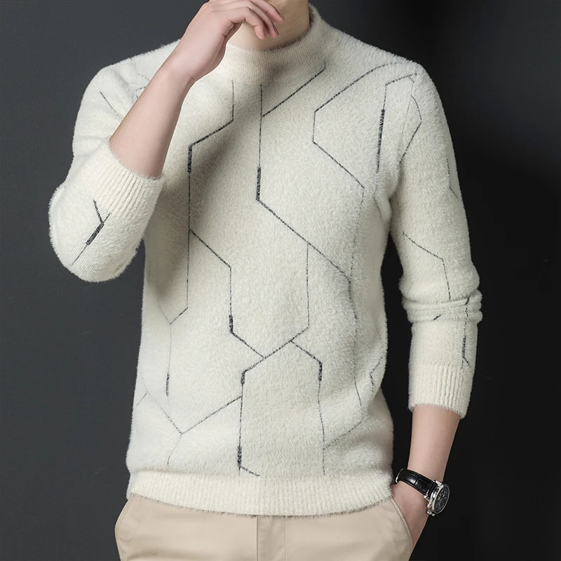 New Brand Mens Luxury Soft Sweater 2022 Winter Men Top Quality Wool Pullover Slim Fit Jumpers Warm Knitred Casual Men Clothing
New Brand Mens Luxury Soft Sweater 2022 Winter Men Top Quality Wool Pullover Slim Fit Jumpers Warm Knitred Casual Men Clothing