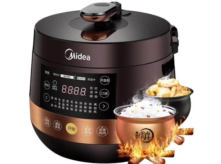 Midea 50Easy203 household Smart Pressure Cooker 4.8L 24H Appointment Timing Rice Cooker Pressure AMideadjustable Non-stick
Midea 50Easy203 household Smart Pressure Cooker 4.8L 24H Appointment Timing Rice Cooker Pressure AMideadjustable Non-stick