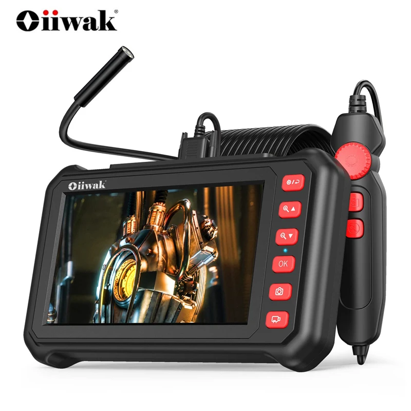 Oiiwak 5MP 7-дюймовый IPS экран, фотообъектив 8,2 мм, IP68 5 Zooms Бороскоп, аккумулятор 3800 мАч с светодиодный ными лампами, 32 ГБ
Oiiwak 5MP 7-дюймовый IPS экран, фотообъектив 8,2 мм, IP68 5 Zooms Бороскоп, аккумулятор 3800 мАч с светодиодный ными лампами, 32 ГБ