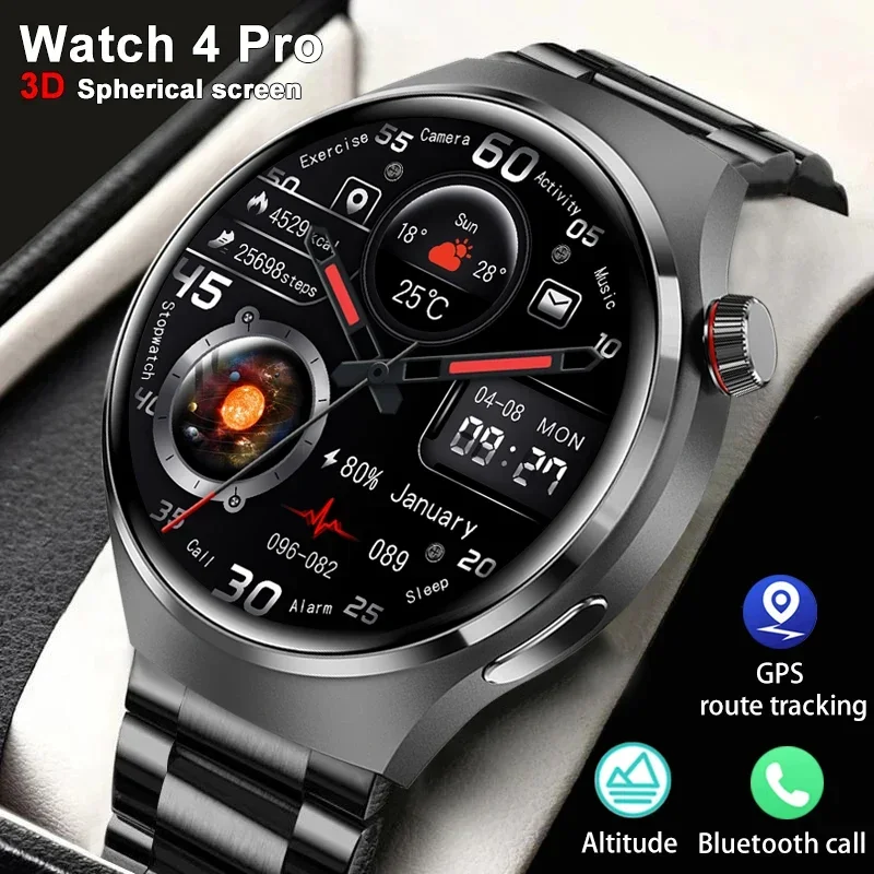 For Huawei Watch 4 Pro Smart Watch 1.53“ 454*454 True 3D spherical screen Wireless Charging Bluetooth Call NFC Business watches
For Huawei Watch 4 Pro Smart Watch 1.53“ 454*454 True 3D spherical screen Wireless Charging Bluetooth Call NFC Business watches