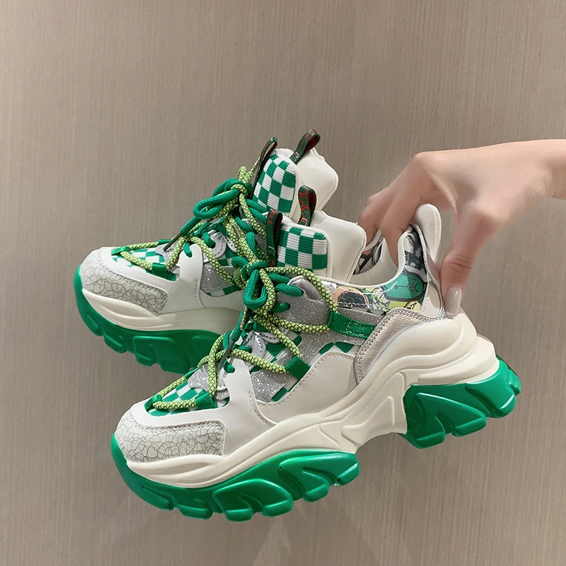 Mixed Colors Women's Chunky Sneakers Trendy Fashion Klein Blue Women Sport Shoes Summer New Arrivals Ladies Tenis Woman Footwear
Mixed Colors Women's Chunky Sneakers Trendy Fashion Klein Blue Women Sport Shoes Summer New Arrivals Ladies Tenis Woman Footwear