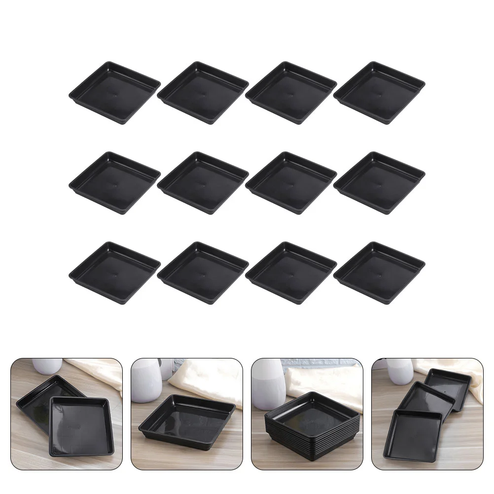 12 Pcs Flower Pot Tray Flowerpot Tray Circle Tray Basin Holder Flowerpot Holder Plastic Water Tray Potted
12 Pcs Flower Pot Tray Flowerpot Tray Circle Tray Basin Holder Flowerpot Holder Plastic Water Tray Potted