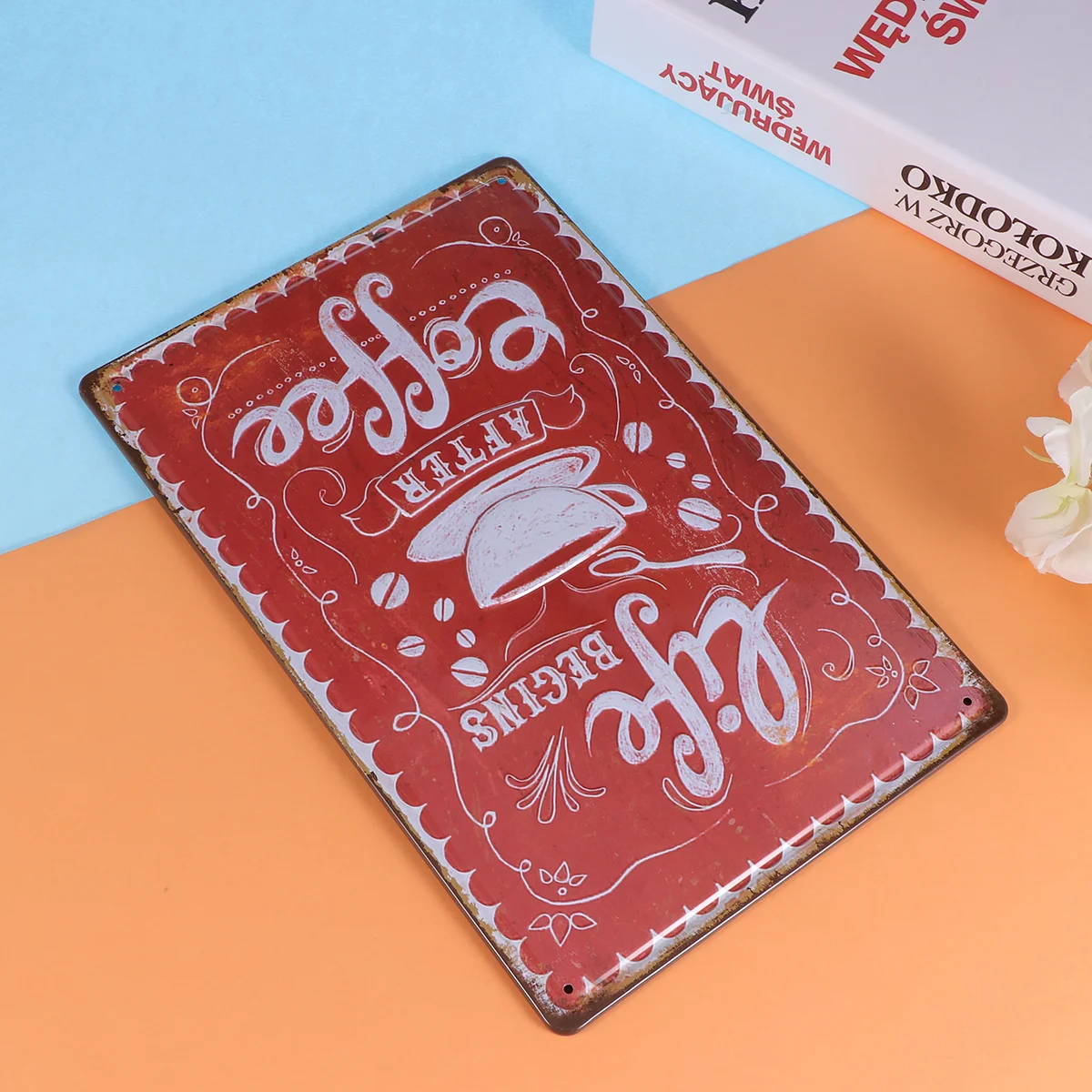 1Pc Painting Iron Tin Vintage Decorative Simple Truth Signs for Coffee Home Wall
1Pc Painting Iron Tin Vintage Decorative Simple Truth Signs for Coffee Home Wall