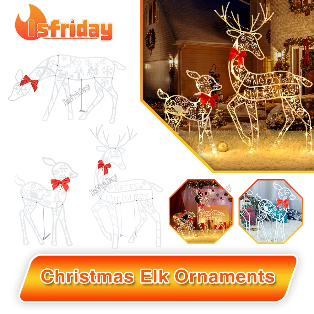 3 шт. ручная работа, железная искусство, лось, олень, Рождественское украшение для сада и искусство, светящийся Блестящий элемент, для дома, улицы, двора, Рождества
3 шт. ручная работа, железная искусство, лось, олень, Рождественское украшение для сада и искусство, светящийся Блестящий элемент, для дома, улицы, двора, Рождества