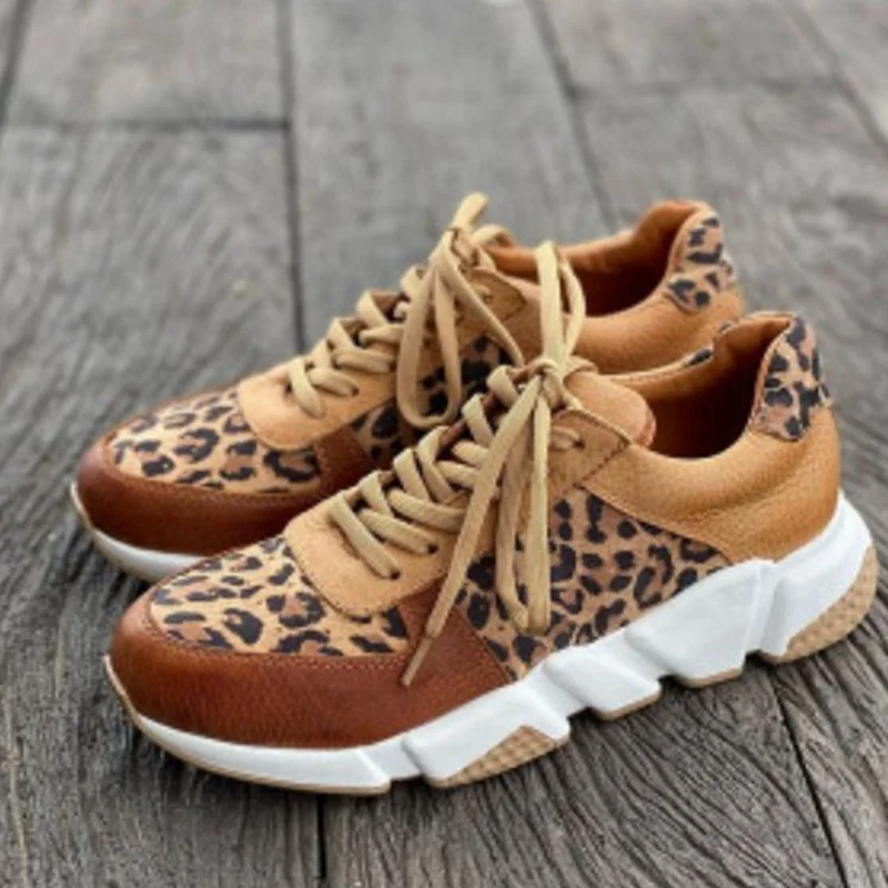 2022 Women Spring Autumn Sneakers Platform Low-Top Casual Shoes Fashion Color Matching Leopard Print College Style Sports Shoes
2022 Women Spring Autumn Sneakers Platform Low-Top Casual Shoes Fashion Color Matching Leopard Print College Style Sports Shoes