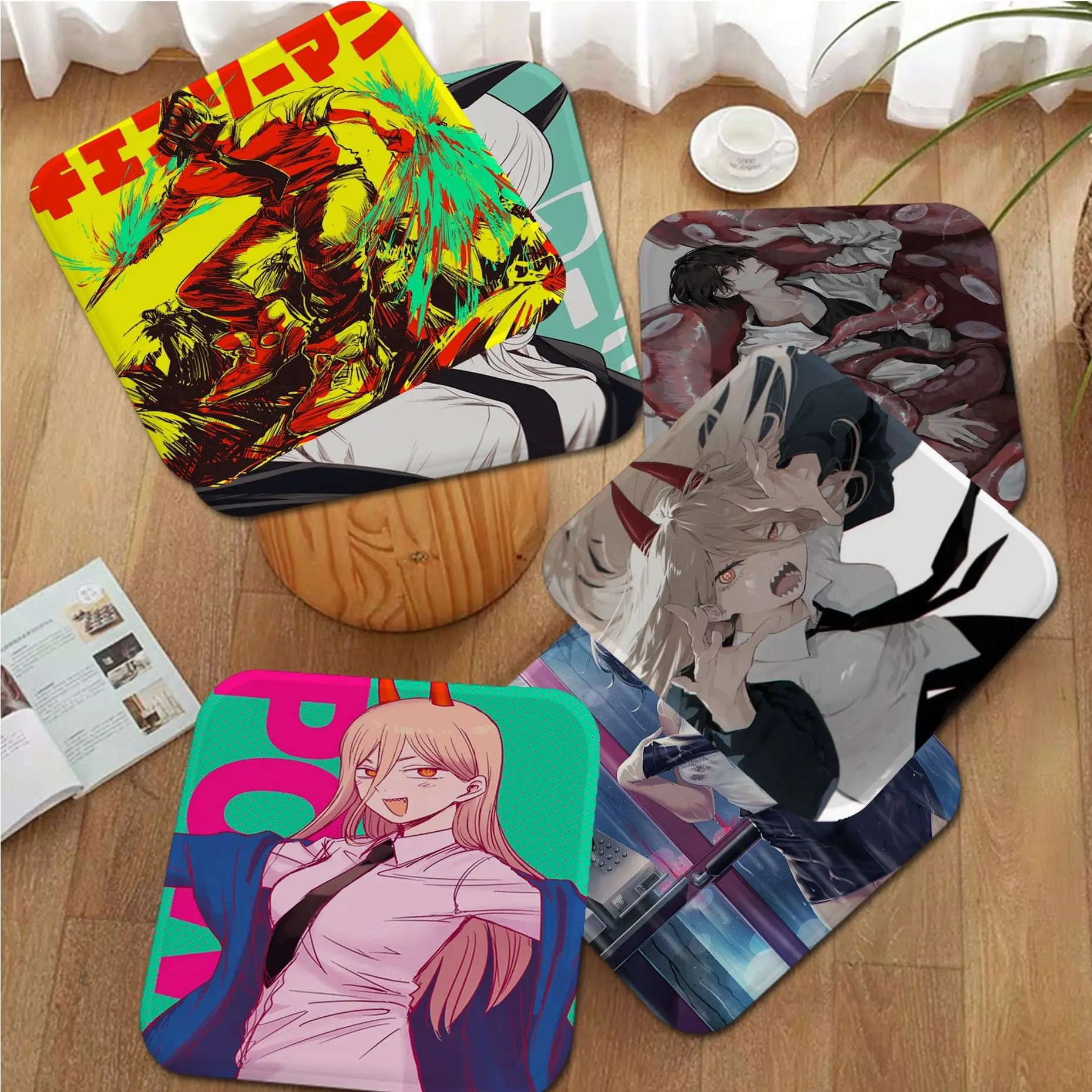 Chainsaw Man Creative Fabric Cushion Non-slip Living Room Sofa Decor Students Stool Tatami Office Chair Cushions
Chainsaw Man Creative Fabric Cushion Non-slip Living Room Sofa Decor Students Stool Tatami Office Chair Cushions