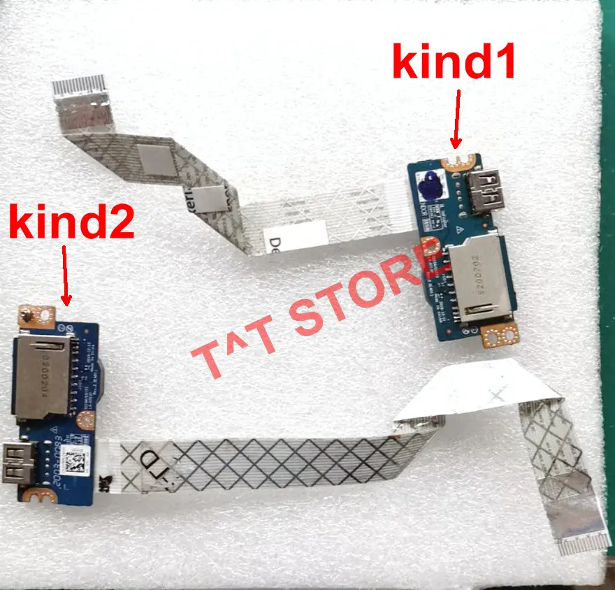 Original For Dell Vostro 3481 3482 3490 3582 3583 USB Card Reader IO Board LS-G711P Tested Well Free Shipping
Original For Dell Vostro 3481 3482 3490 3582 3583 USB Card Reader IO Board LS-G711P Tested Well Free Shipping