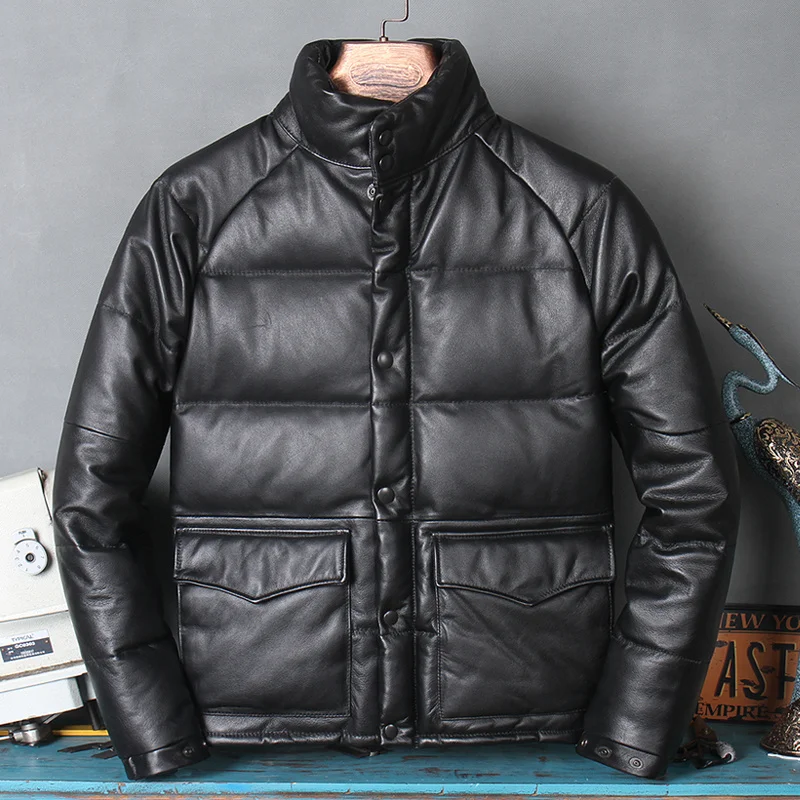 new high quality 2023 luxury brand real arrival.quality Mens genuine Jacket,Super warm white duck down coat.cowhide leather clot
new high quality 2023 luxury brand real arrival.quality Mens genuine Jacket,Super warm white duck down coat.cowhide leather clot