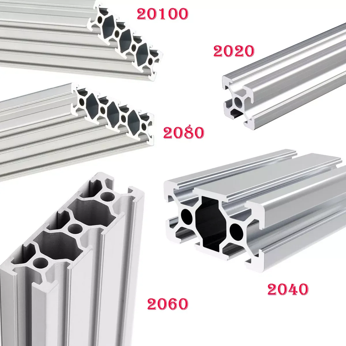 2040 2060 2080 20100 T/V-Slot Aluminum Profile European Frame Standard Anodized For CNC 3D Printer Part Workbench Camera
2040 2060 2080 20100 T/V-Slot Aluminum Profile European Frame Standard Anodized For CNC 3D Printer Part Workbench Camera