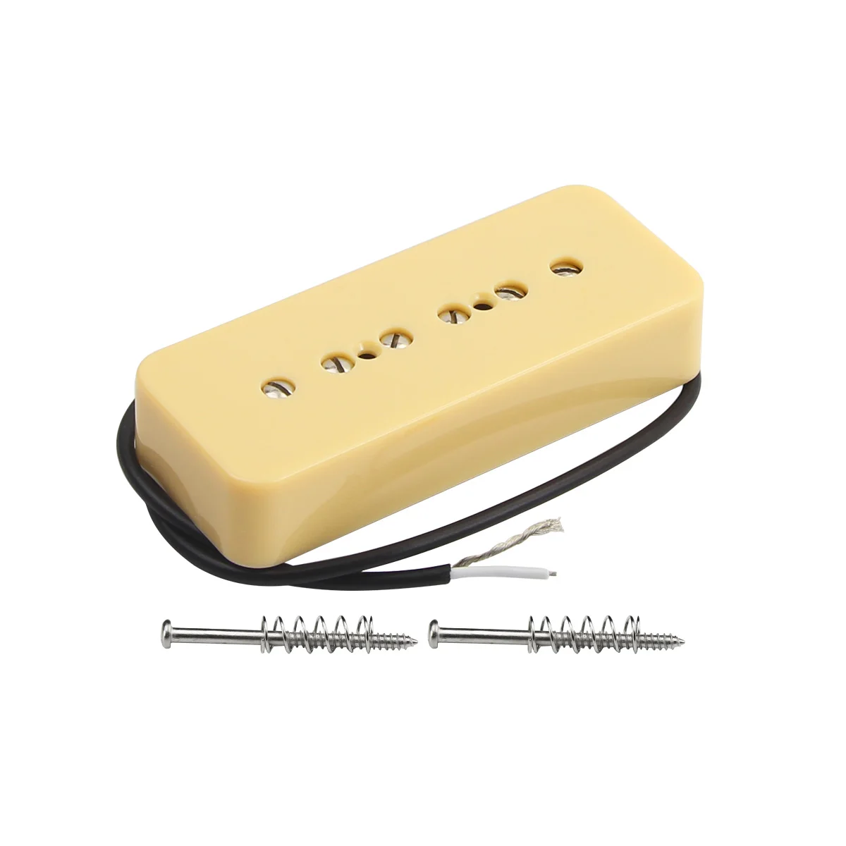 FLEOR Soapbar Pickup P-90 P90 Guitar Bridge Pickup Single Coil for LP P90 Style Electric Guitar Parts
FLEOR Soapbar Pickup P-90 P90 Guitar Bridge Pickup Single Coil for LP P90 Style Electric Guitar Parts