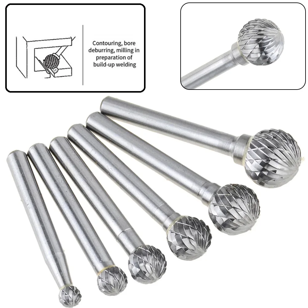 Ball Head Die Grinder Bits Carving Abrasive Tools Tungsten Rotary File Carbide Burr Milling Cutter Drill For Metal Wood Plastic
Ball Head Die Grinder Bits Carving Abrasive Tools Tungsten Rotary File Carbide Burr Milling Cutter Drill For Metal Wood Plastic