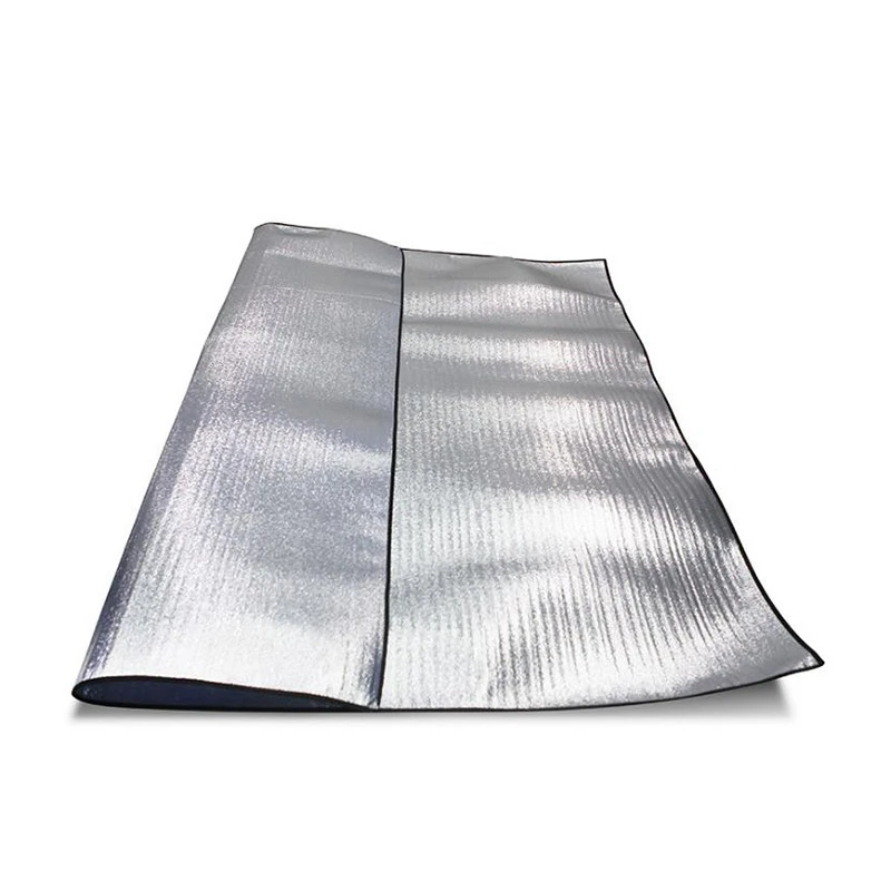 Double sided aluminum film damp proof mat outdoor camping 2x2m non splicing thickened waterproof portable ultralight picnic mat
Double sided aluminum film damp proof mat outdoor camping 2x2m non splicing thickened waterproof portable ultralight picnic mat