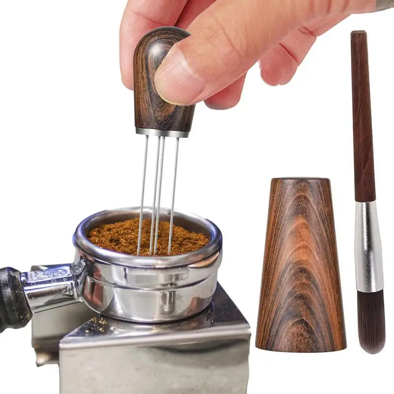 Coffee Tamper Stainless Steel Needles Espresso Powder Stirrer Distributor Leveler Cafe Stirring Barista WDT Tools Accessories
Coffee Tamper Stainless Steel Needles Espresso Powder Stirrer Distributor Leveler Cafe Stirring Barista WDT Tools Accessories