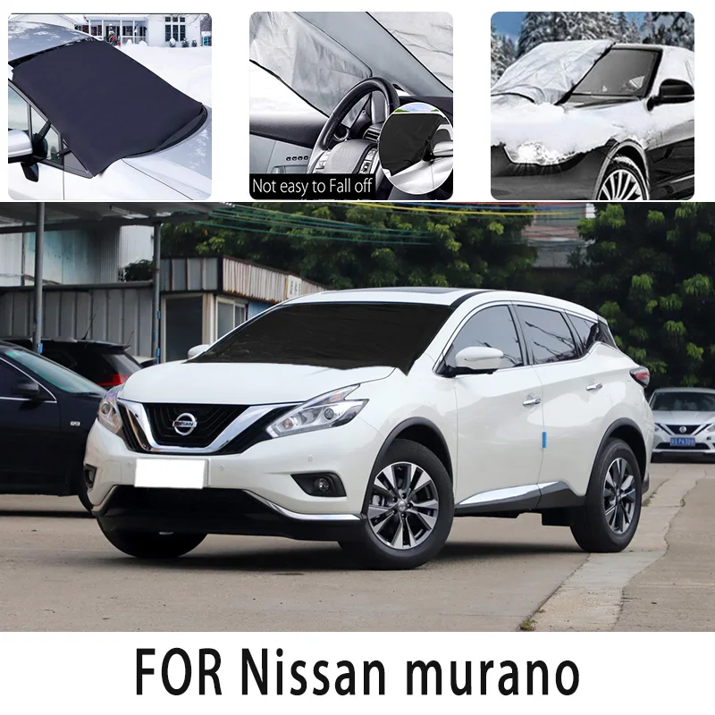 Чехол Carsnow, переднее покрытие для Nissan murano, защита от снега, теплоизоляция, защита от солнца, ветра, мороза, автомобильные аксессуары 
Чехол Carsnow, переднее покрытие для Nissan murano, защита от снега, теплоизоляция, защита от солнца, ветра, мороза, автомобильные аксессуары