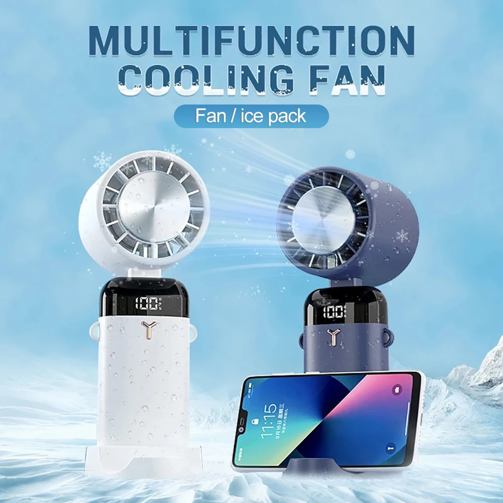 Portable Handheld Fan USB Rechargeable Personal Cooling Fan Neck Hanging Foldable Fan Digital Display for Outdoor Home Office
Portable Handheld Fan USB Rechargeable Personal Cooling Fan Neck Hanging Foldable Fan Digital Display for Outdoor Home Office