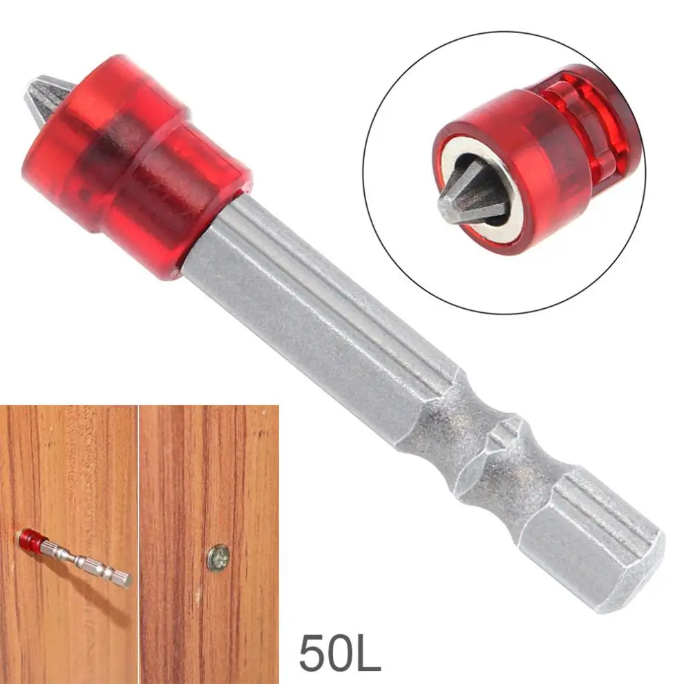 50mm Durable S2 Tool Steel Single Cross Screwdriver Bits with Magnetic Circles and Hex Shank
50mm Durable S2 Tool Steel Single Cross Screwdriver Bits with Magnetic Circles and Hex Shank