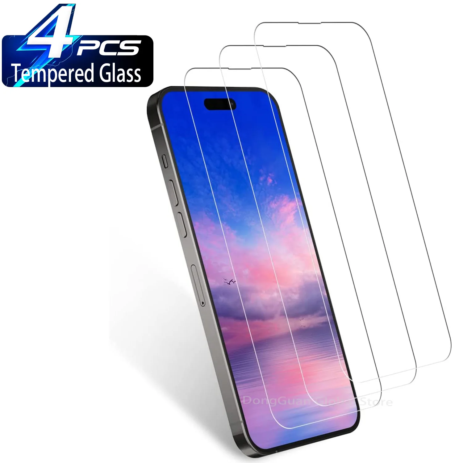 4Pcs Tempered Glass For iPhone 14 Pro Max 14 Plus 11 12 13 Pro Max 12 13 Mini Screen Protector Glass Film
4Pcs Tempered Glass For iPhone 14 Pro Max 14 Plus 11 12 13 Pro Max 12 13 Mini Screen Protector Glass Film