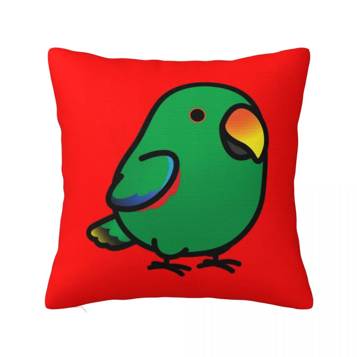Parrot Pillow Case Chubby Male Eclectus Parrot Modern Polyester Pillowcase Cushion Zipper Spring Cover
Parrot Pillow Case Chubby Male Eclectus Parrot Modern Polyester Pillowcase Cushion Zipper Spring Cover
