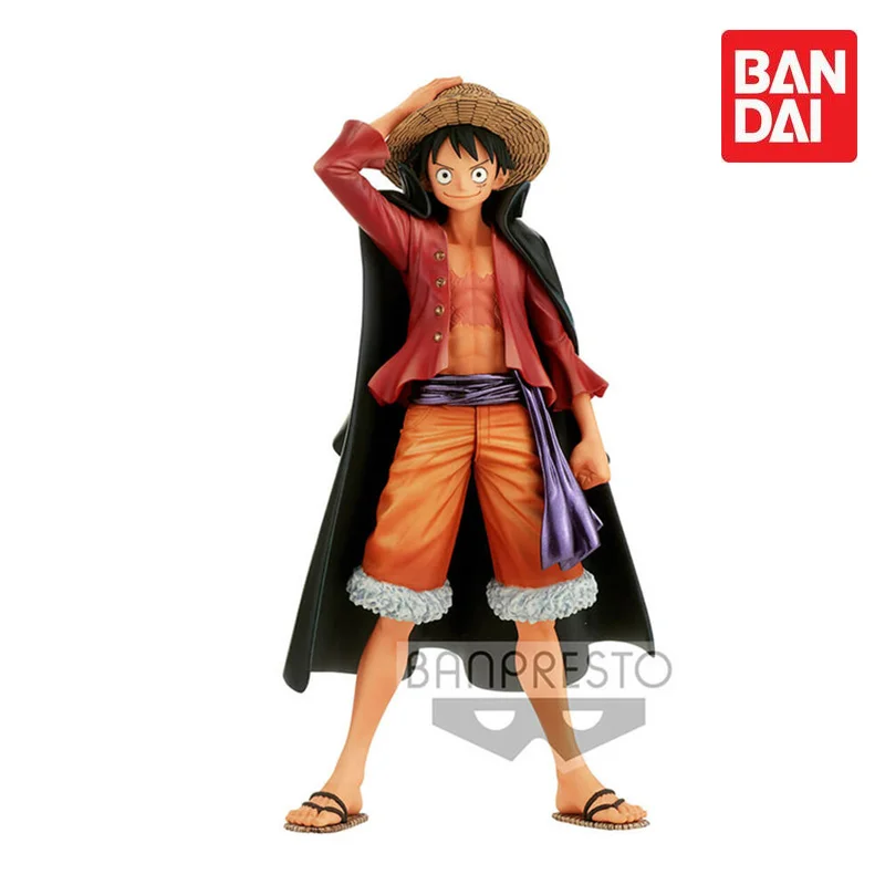 Bandai Original Anime One Piece DXF Straw Hat Luffy Black Cloak Finished Figure Ornament Collection Gift Cool Anime Figure
Bandai Original Anime One Piece DXF Straw Hat Luffy Black Cloak Finished Figure Ornament Collection Gift Cool Anime Figure