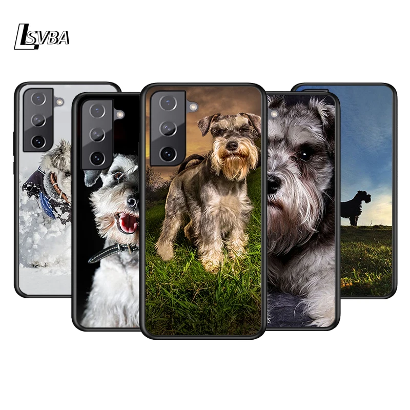 Lovely Schnauzer Dogs Soft Black Cover For Samsung Galaxy S22 S21 S20 FE Ultra S10 S10e Lite S9 Plus Phone Case Coque
Lovely Schnauzer Dogs Soft Black Cover For Samsung Galaxy S22 S21 S20 FE Ultra S10 S10e Lite S9 Plus Phone Case Coque