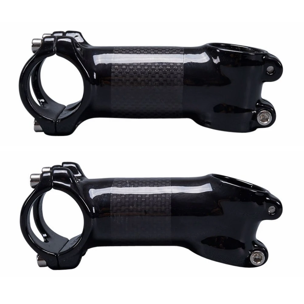 Bicycle Stem 3k Carbon + Aluminium Bike Stems MTB / Road Cycling Parts Handlebar 31.8mm Fork 28.6mm Angle 6 / 17 Degrees
Bicycle Stem 3k Carbon + Aluminium Bike Stems MTB / Road Cycling Parts Handlebar 31.8mm Fork 28.6mm Angle 6 / 17 Degrees