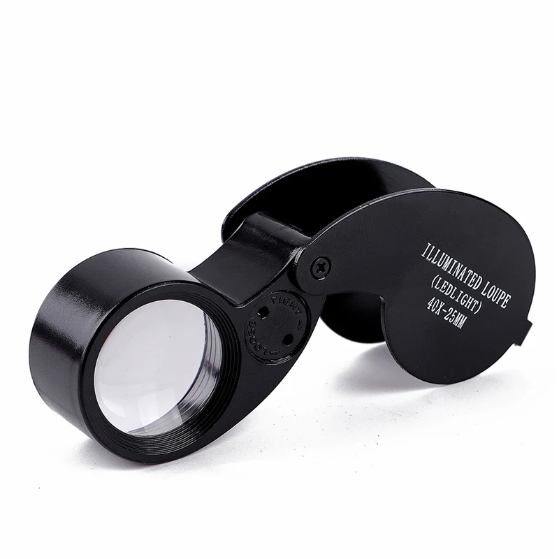 Magnifying Glass High Definition 40 Times Mini Portable Folding Geological Antiques Jade Jewelry Identification 100
Magnifying Glass High Definition 40 Times Mini Portable Folding Geological Antiques Jade Jewelry Identification 100