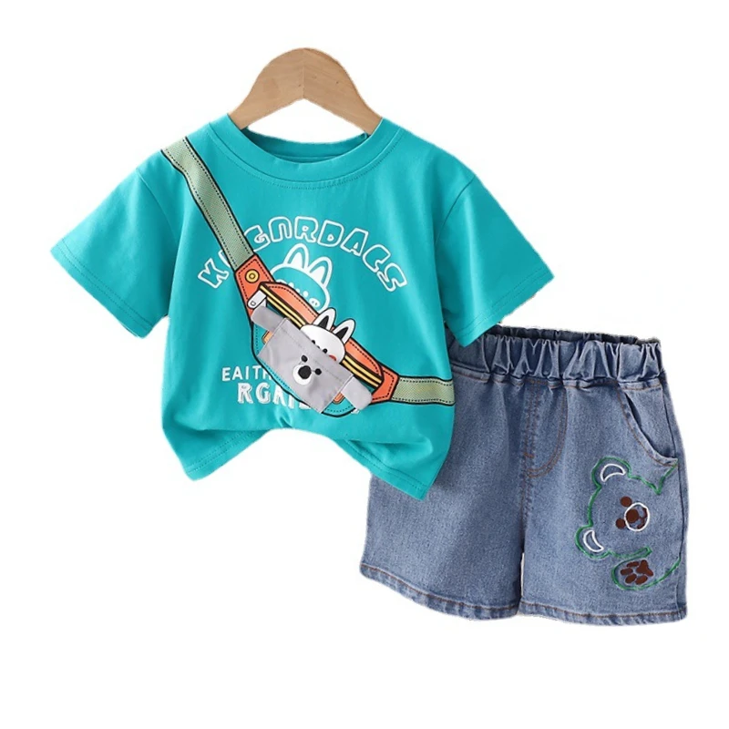 New Summer Baby Girl Clothes Children Clothing Toddler Boys Cartoon T-Shirt Shorts 2Pcs/Set Infant Casual Costume Kids Tracksuit
New Summer Baby Girl Clothes Children Clothing Toddler Boys Cartoon T-Shirt Shorts 2Pcs/Set Infant Casual Costume Kids Tracksuit