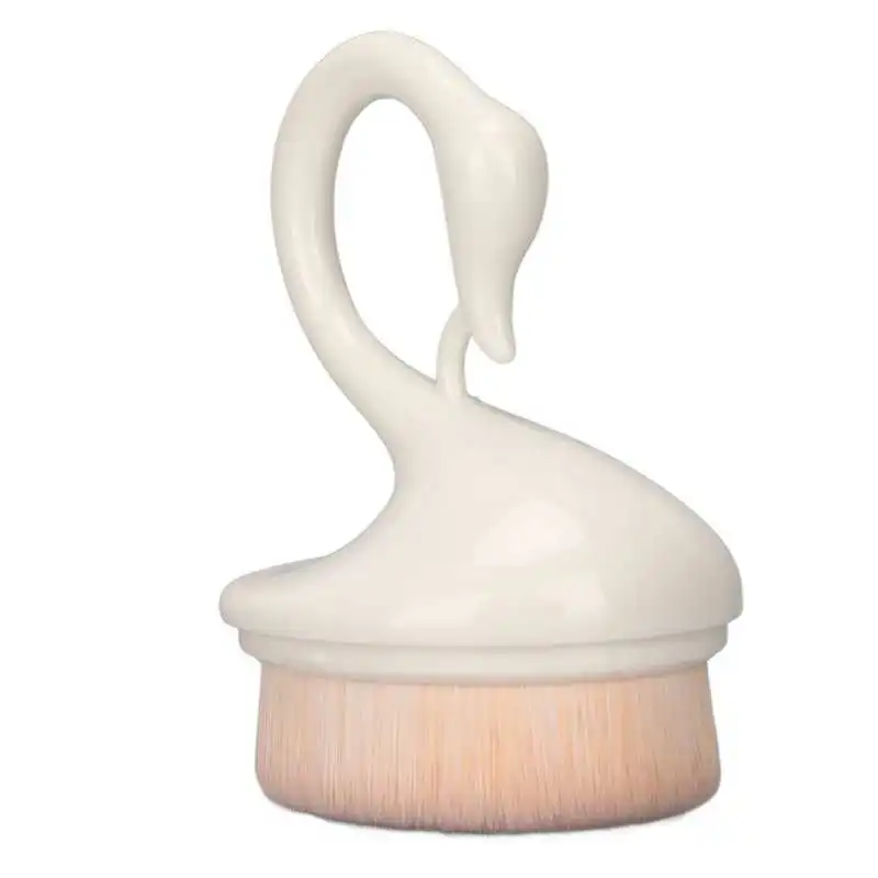 Brush Swan Shaped Handle Soft Hair Simple Makeup Powder Brush Portable Reusable Professional for Daily Use for Home Travel
Brush Swan Shaped Handle Soft Hair Simple Makeup Powder Brush Portable Reusable Professional for Daily Use for Home Travel