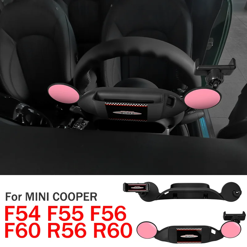 1 piece JCW Car Dashboard Phone Holder For Mini Cooper F54 F55 F56 F60 R56 R60 GPS Mount Stand Styling Interiors Accessories
1 piece JCW Car Dashboard Phone Holder For Mini Cooper F54 F55 F56 F60 R56 R60 GPS Mount Stand Styling Interiors Accessories