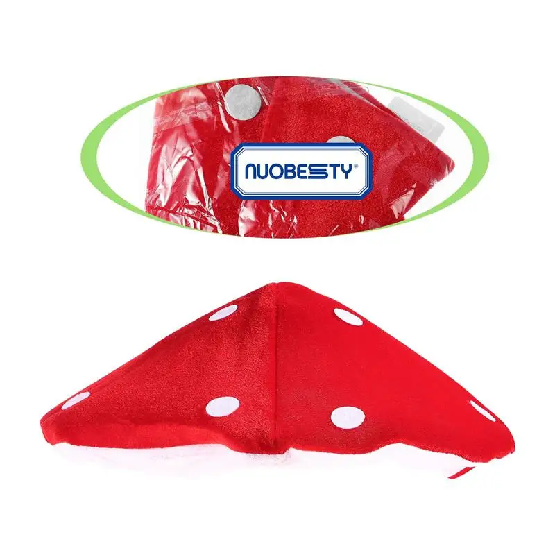 NUOBESTY Creative Plush Mushroom Hat Decorative Costume Funny Hat for Party Kids 
NUOBESTY Creative Plush Mushroom Hat Decorative Costume Funny Hat for Party Kids