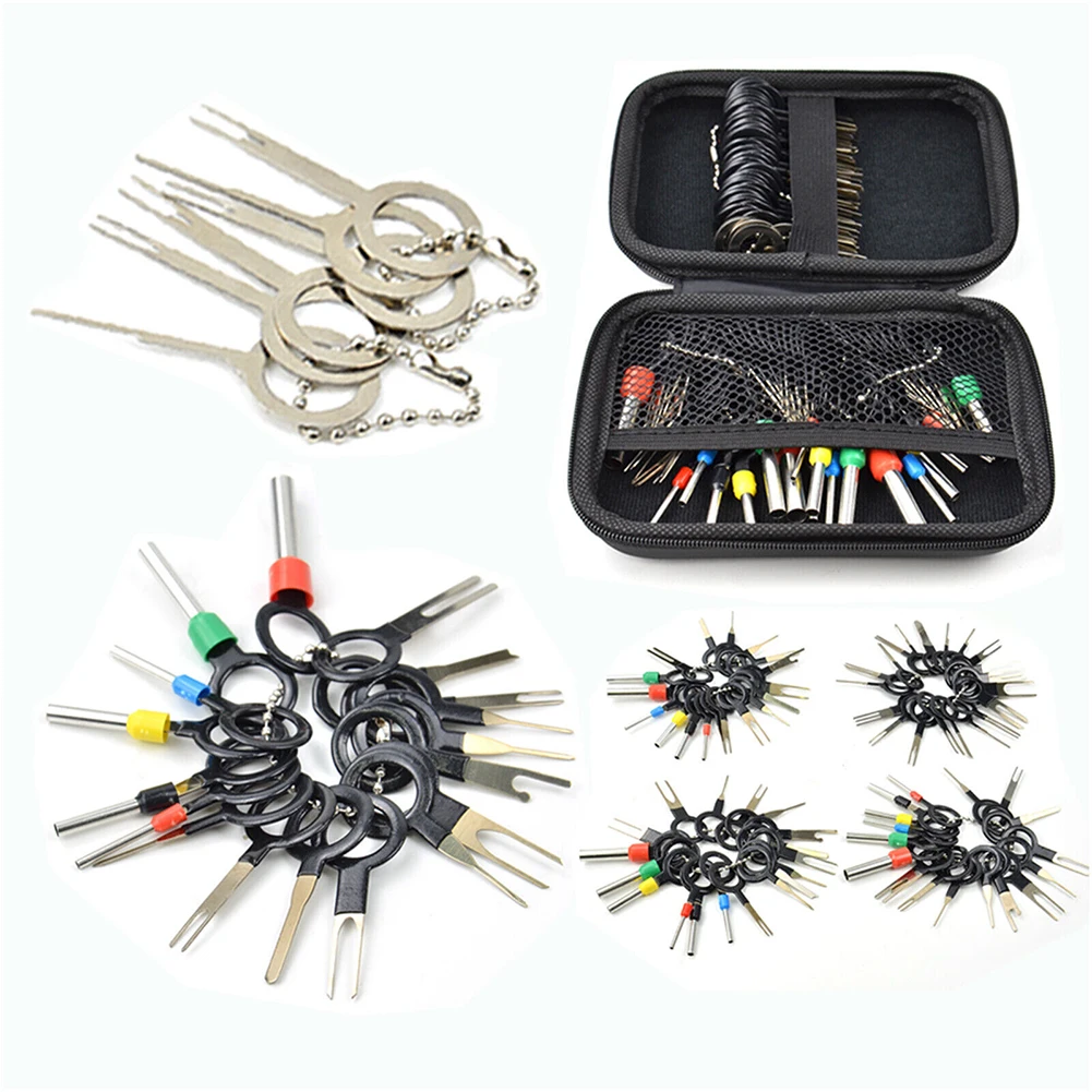 100Pc Car Terminal Removal Kit Wire Pin Extractor Set Car Stylus Wiring Crimp Connector Puller Metal Repair Tools
100Pc Car Terminal Removal Kit Wire Pin Extractor Set Car Stylus Wiring Crimp Connector Puller Metal Repair Tools
