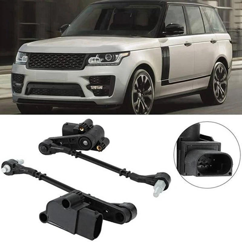 Датчик уровня высоты передней правой и левой пневматической подвески для Range Rover L322 OE LR020627 / LR020626/RQH500431, 1 пара 
Датчик уровня высоты передней правой и левой пневматической подвески для Range Rover L322 OE LR020627 / LR020626/RQH500431, 1 пара