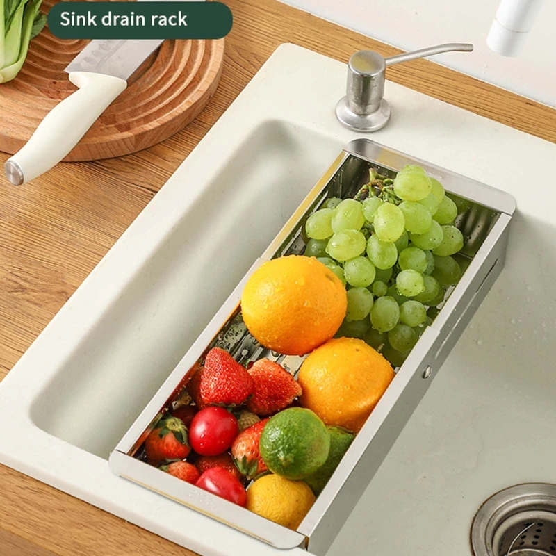 Dishes Organizer Holder Retractable Food Grade Fruits Vegetables Drainage Shelf
Dishes Organizer Holder Retractable Food Grade Fruits Vegetables Drainage Shelf