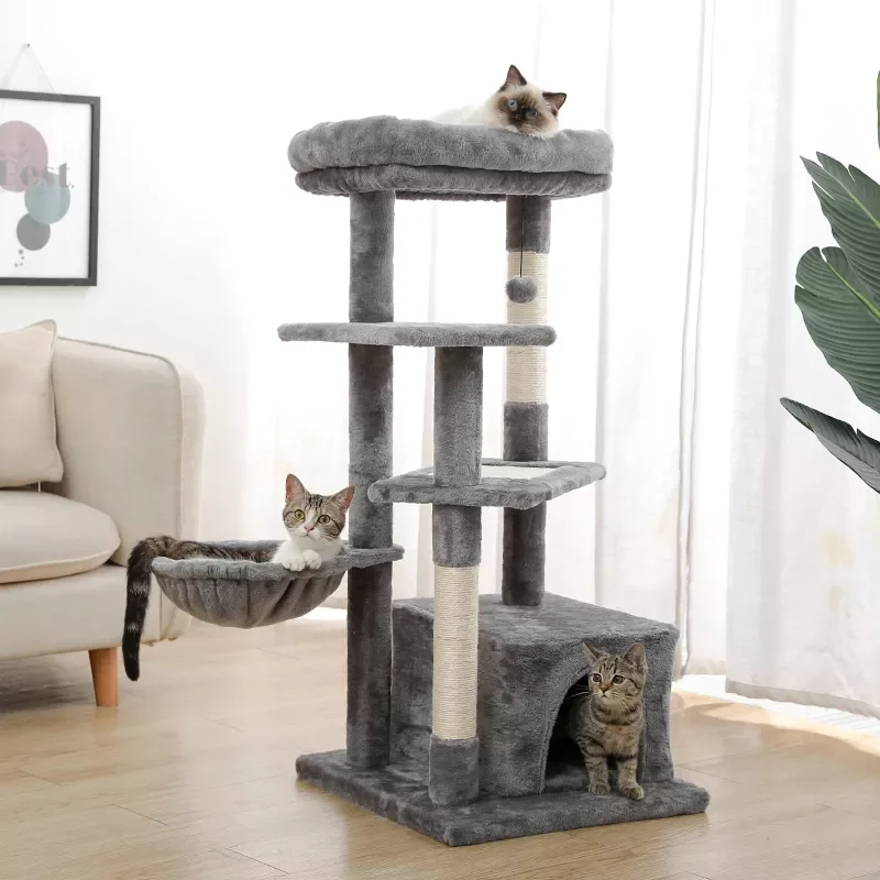 NEW2023 Pet Cat Tree Condo House Scratcher Scratching Post Climbing Tree Toys for Cat Kitten Protecting Furniture Fast Domestic
NEW2023 Pet Cat Tree Condo House Scratcher Scratching Post Climbing Tree Toys for Cat Kitten Protecting Furniture Fast Domestic