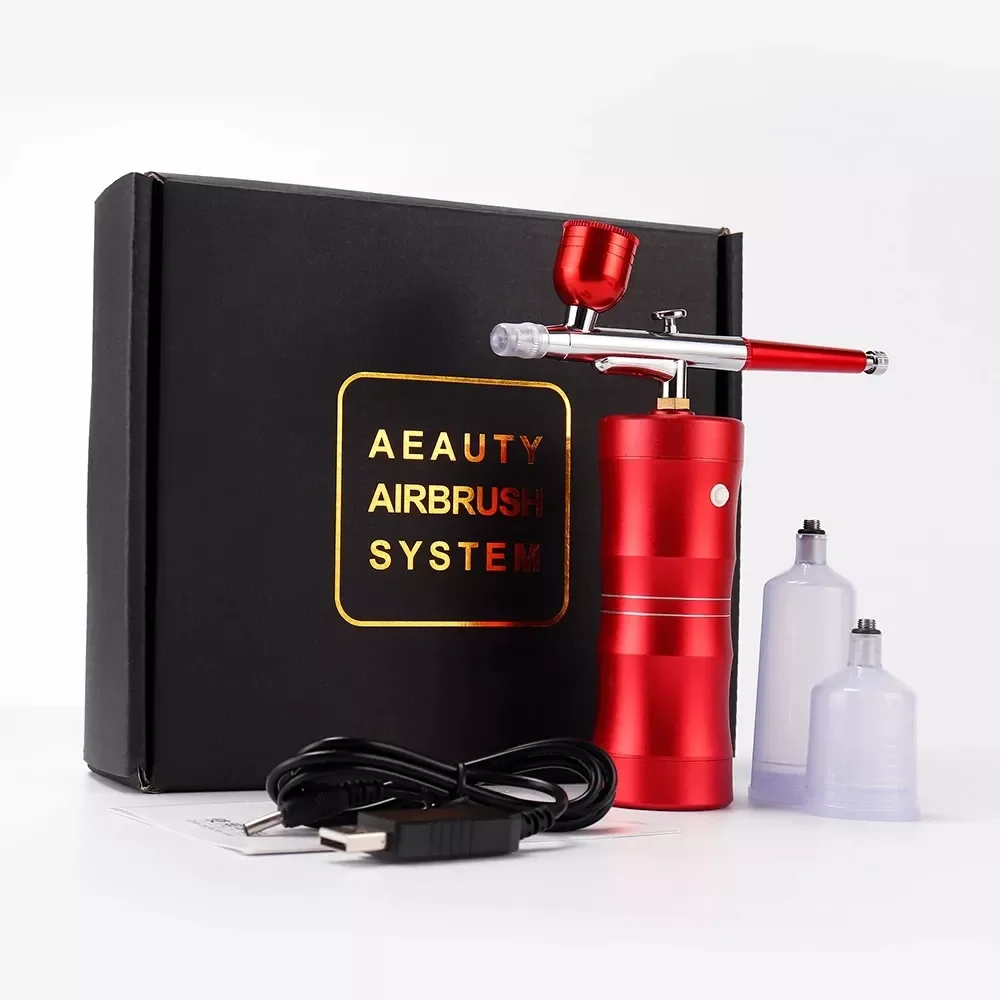 Mini Air Compressor Kit Air-Brush Spray Gun Airbrush Multifunctional Air Brush Cake Decorating Brushes Home Use Beauty Devices
Mini Air Compressor Kit Air-Brush Spray Gun Airbrush Multifunctional Air Brush Cake Decorating Brushes Home Use Beauty Devices