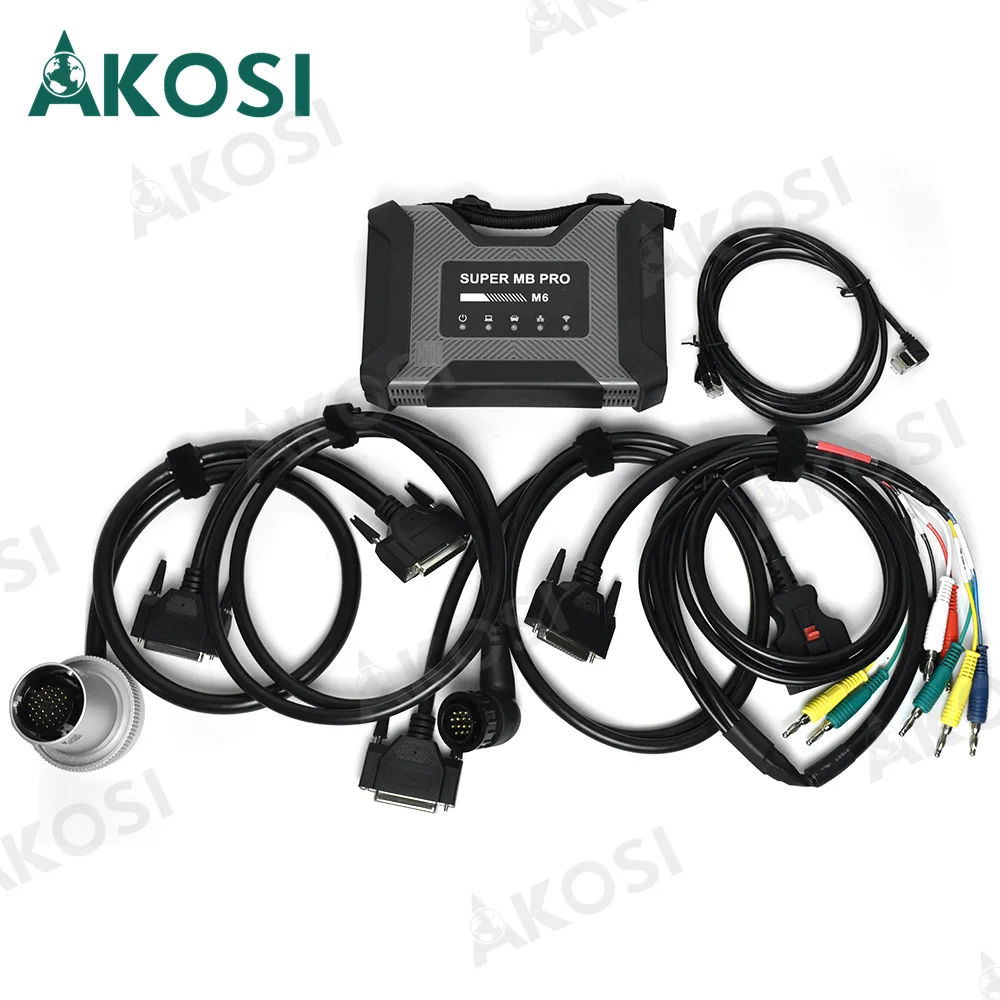 Беспроводной диагностический инструмент со звездой для SUPER MB PRO M6 с мультиплексором Lan-кабелем + OBD2 16-контактный Основной Тестовый Кабель для...
Беспроводной диагностический инструмент со звездой для SUPER MB PRO M6 с мультиплексором Lan-кабелем + OBD2 16-контактный Основной Тестовый Кабель для...