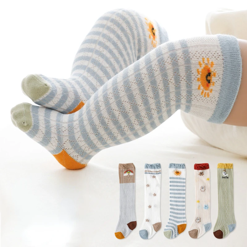 Newborn Summer Mesh Thin Baby Socks Ver The Knee Anti-mosquito Socks Children Boys and Girls Cotton Socks 0-3 Years
Newborn Summer Mesh Thin Baby Socks Ver The Knee Anti-mosquito Socks Children Boys and Girls Cotton Socks 0-3 Years