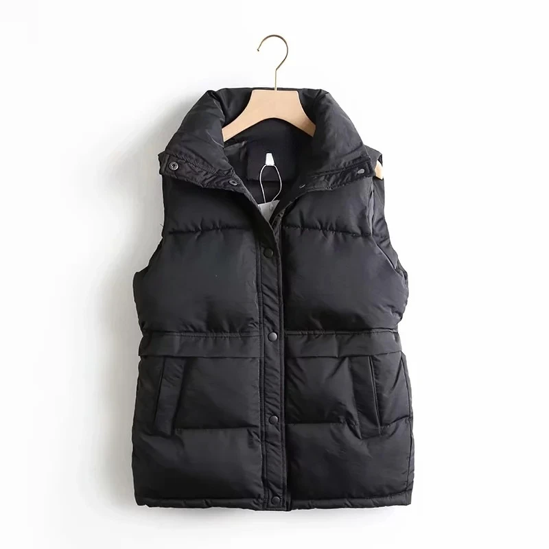 2023New Autumn Winter Women Solid Loose Vest Drawstring Stand Collar Long Vest Jacket Cotton Padded Women Windproof Warm Waistc
2023New Autumn Winter Women Solid Loose Vest Drawstring Stand Collar Long Vest Jacket Cotton Padded Women Windproof Warm Waistc