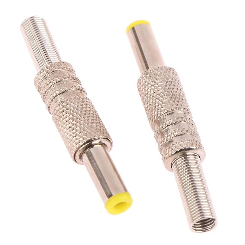 2Pcs 5.5x2.5mm DC Power Jack Male Plug Metal Connector Adapter With Yellow Head Adapter Connector Plug
2Pcs 5.5x2.5mm DC Power Jack Male Plug Metal Connector Adapter With Yellow Head Adapter Connector Plug