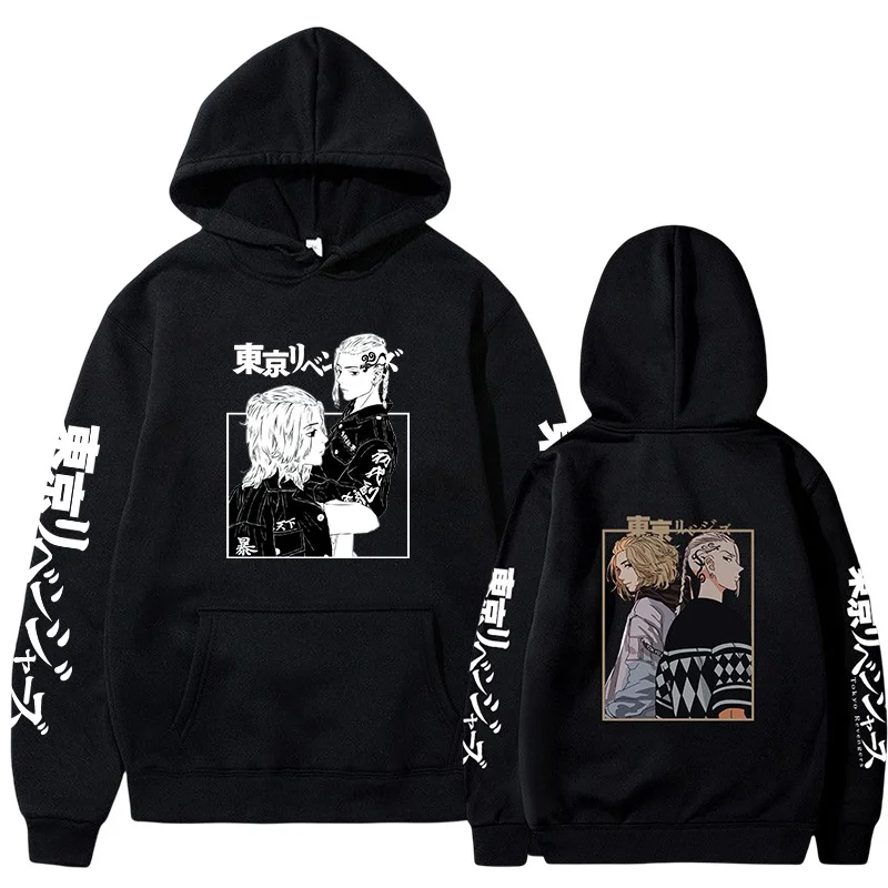 

Tokyo Revengers Anime Hoodie 2023 Hot Sale Pullovers Sweatshirts Manjiro Sano Graphic Printed Tops Casual Hip Hop Streetwear