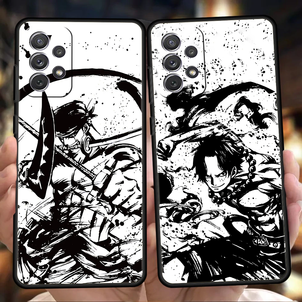 One Piece Dark Black Phone Case Cover For Samsung A32 A52 A52S A72 A51 A71 A21S A31 A41 5G Silicone Shockproof Luxury Shell Bag
One Piece Dark Black Phone Case Cover For Samsung A32 A52 A52S A72 A51 A71 A21S A31 A41 5G Silicone Shockproof Luxury Shell Bag