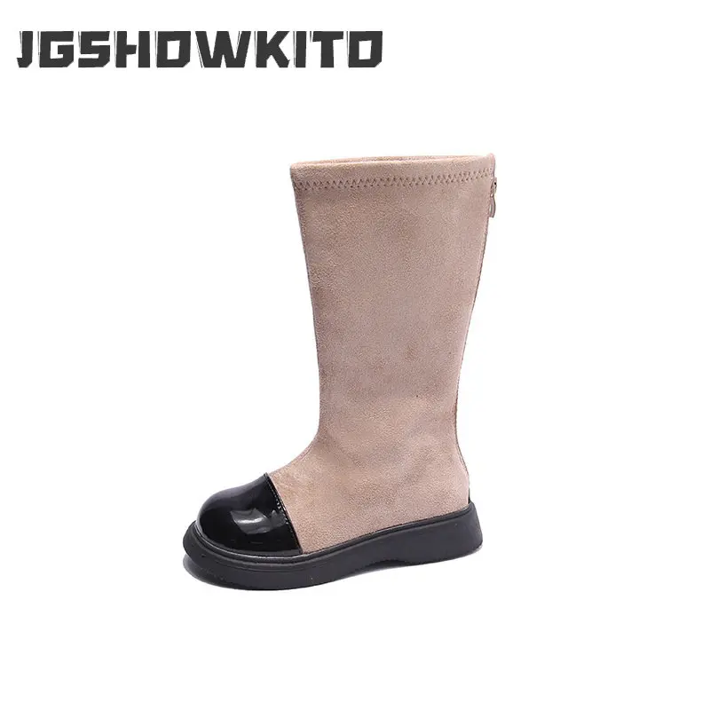 2022 New Retro Boots for Girls Autumn and Winter Temperament Suede Kids High-tube Elastic Thin Thick-soled Knight Boots Casual
2022 New Retro Boots for Girls Autumn and Winter Temperament Suede Kids High-tube Elastic Thin Thick-soled Knight Boots Casual