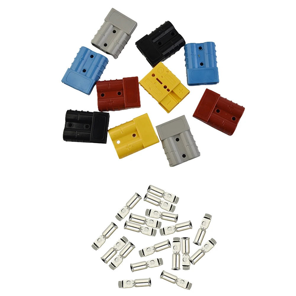 Connector Suitable for Environmentally Challenging Applications 50AMP Caravan Trailer Solar 6AWG Plug Connector
Connector Suitable for Environmentally Challenging Applications 50AMP Caravan Trailer Solar 6AWG Plug Connector