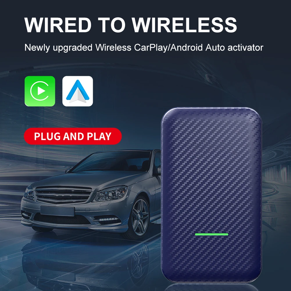 2In1 OTA Online Upgrade QL-CP2A 4.0 for Wired to Wireless CarPlay Adapter Android Auto Dongle Car Multimedia Player Activator
2In1 OTA Online Upgrade QL-CP2A 4.0 for Wired to Wireless CarPlay Adapter Android Auto Dongle Car Multimedia Player Activator