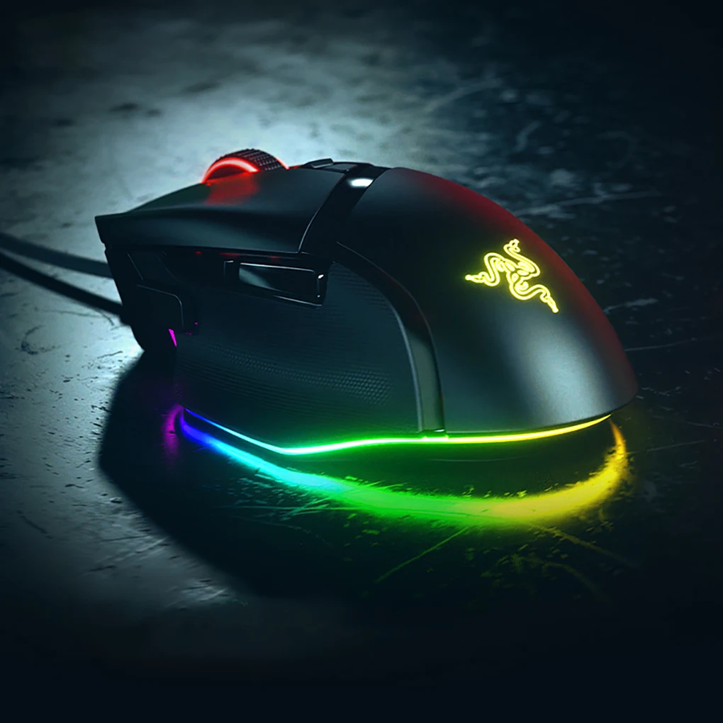 Игровая мышь Razer портативная 0,2 ms Проводная RGB-подсветка, Оптическая Проводная Универсальная матовая компьютерная мышь для правой руки 26000 DPI...
Игровая мышь Razer портативная 0,2 ms Проводная RGB-подсветка, Оптическая Проводная Универсальная матовая компьютерная мышь для правой руки 26000 DPI...
