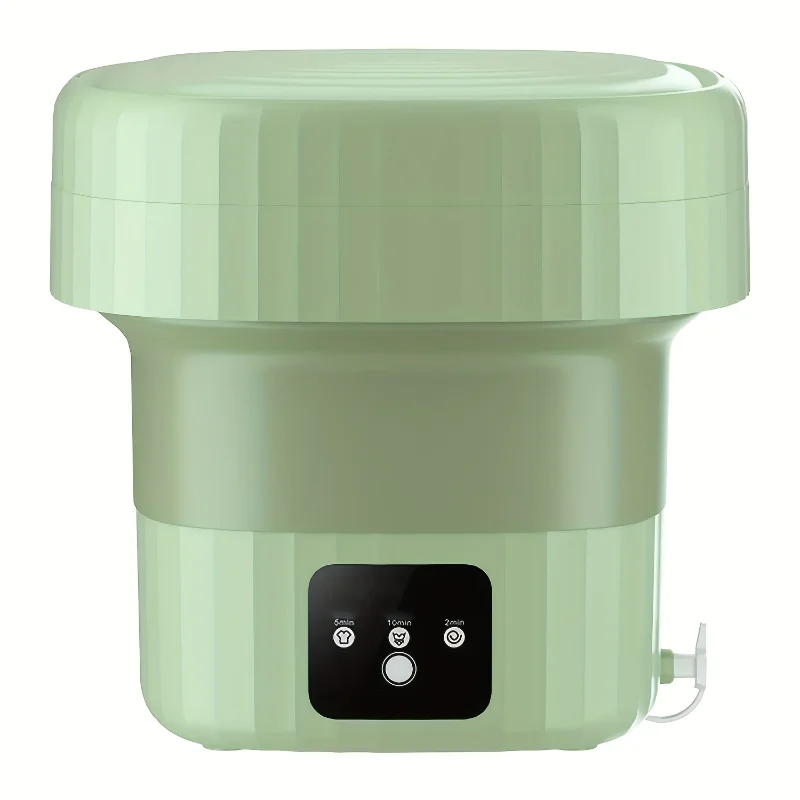 1pc Mini Washing Machine Collapsible Bucket 6L 3 Modes Effective Washer with Drain Basket for Baby Clothes Underwear Suitable
1pc Mini Washing Machine Collapsible Bucket 6L 3 Modes Effective Washer with Drain Basket for Baby Clothes Underwear Suitable